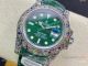 Swiss Quality Copy Rolex Submariner Green Limited Edition Watch Rainbow Bezel (3)_th.jpg